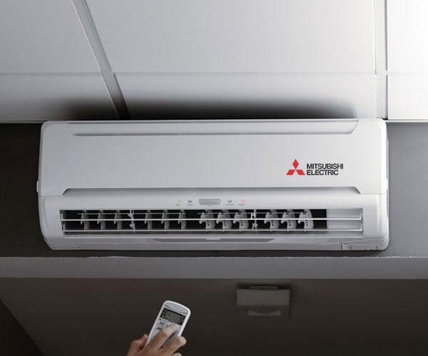 mitsubishi ductless AC