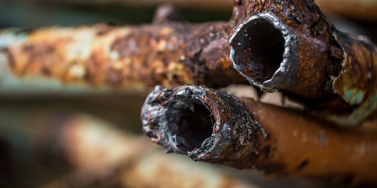 Rusted pipe