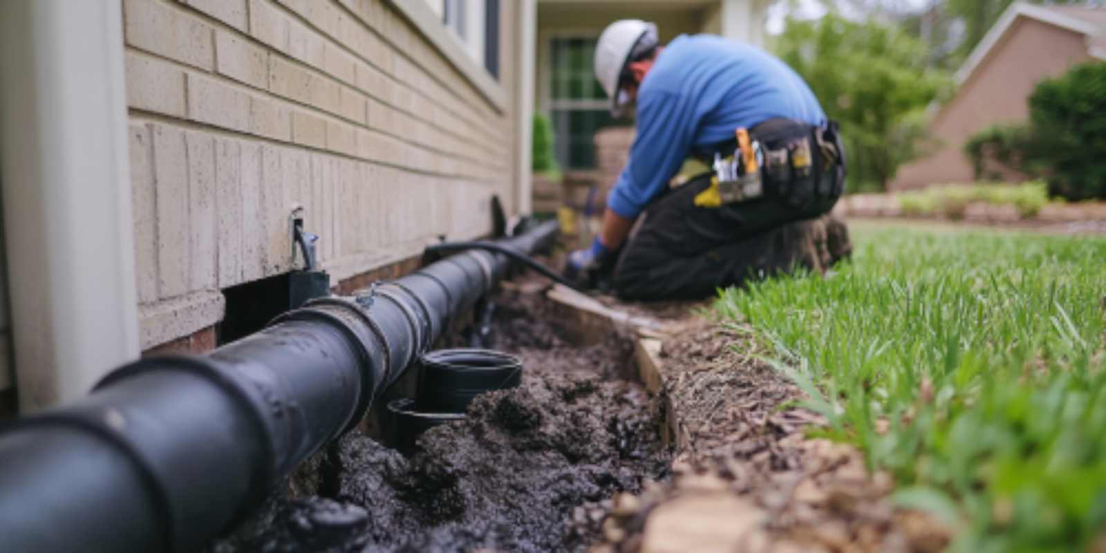 http://Plumber%20servicing%20an%20exterior%20pipe%20outside%20a%20home%20in%20Sleepy%20Hollow