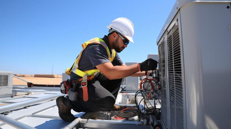 http://Commercial%20Emergency%20HVAC%20Repair%20Technician%20Fixing%20Industrial%20AC%20Unit