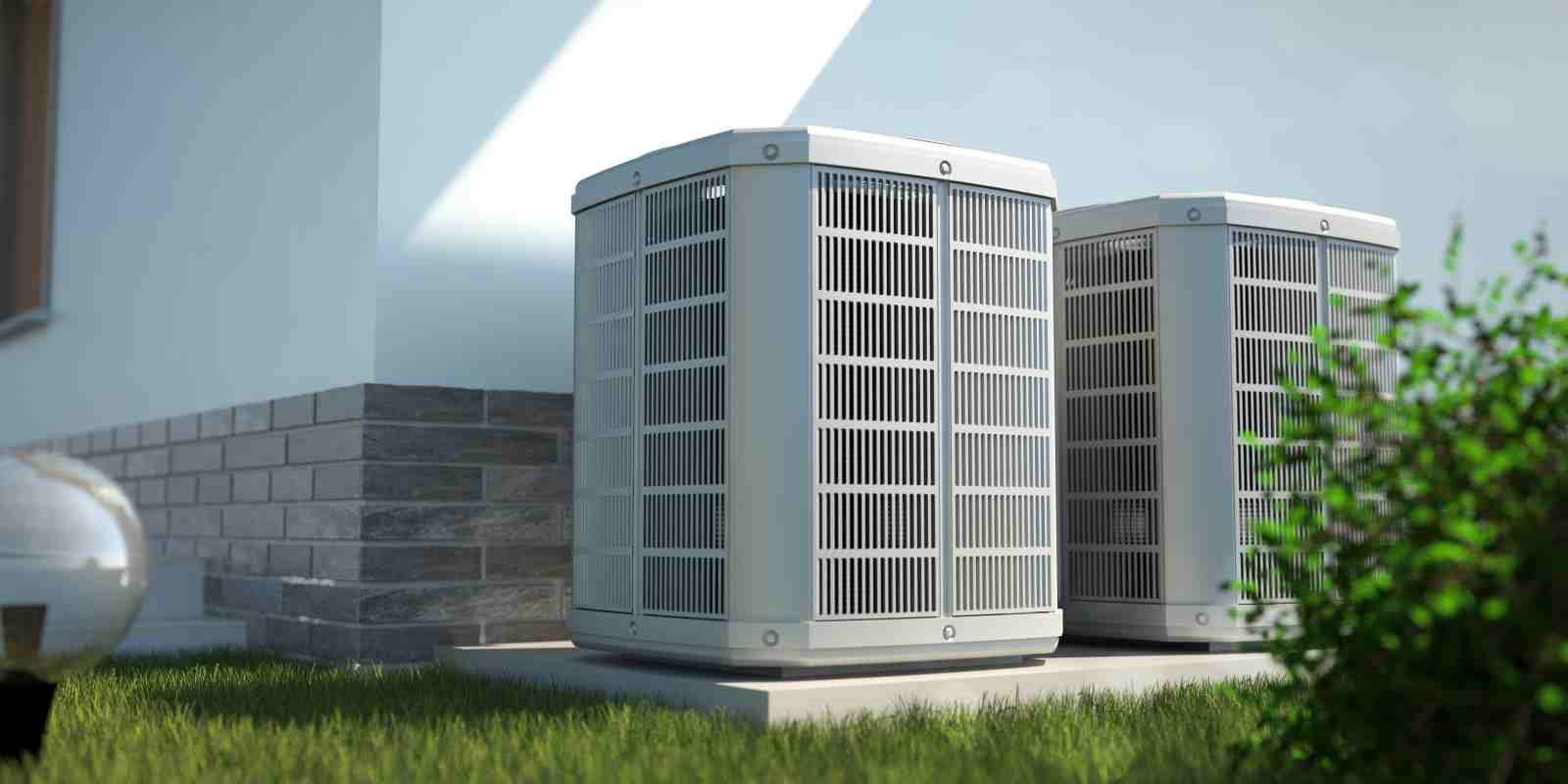 Heat Pumps Installed Beside House in Pleasantville