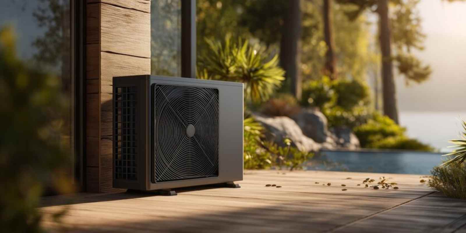 Modern Electric Heat Pump Installed in a Pleasantville Home