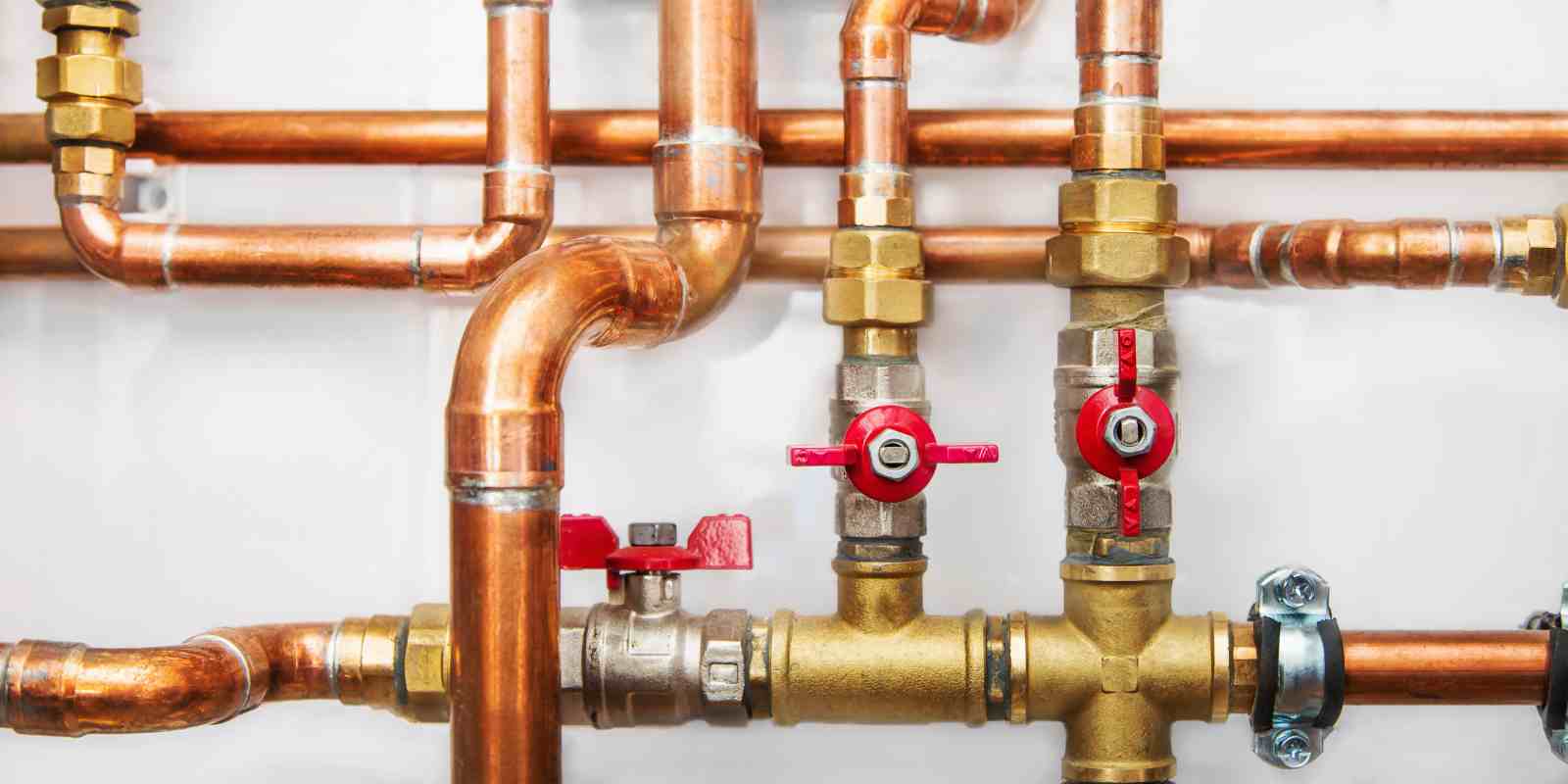 New Copper Pipeline and Valves Installed in House to Fix Water Problems